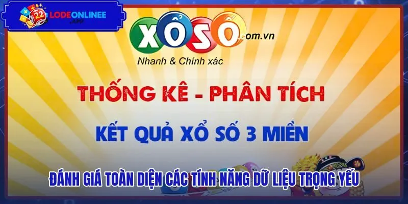 Tính năng cập nhật bảng kết quả cùng dữ liệu lô gan