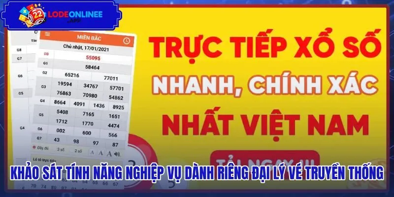 Tiện ích xuất file in vé dò khổ A4 cho đại lý